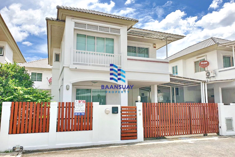 SOLD OUT ขาย บ้านเดี่ยว 2 ชั้น ชวนชื่นโมดัสเซนโทร   ซอยแจ้งวัฒนะ ปากเกร็ด 41 พร้อมเฟอร์ ใกล้เมืองทองธานี 