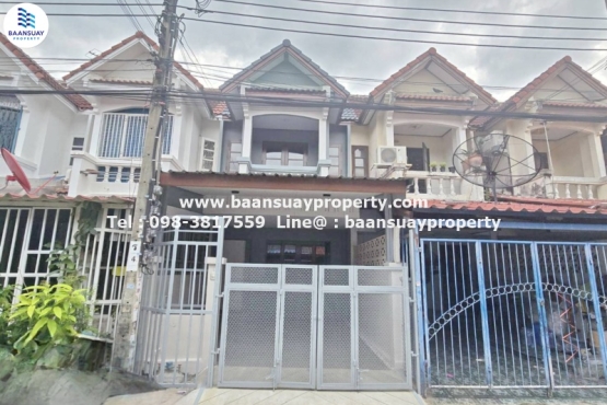 BS26152, ขาย ทาวน์เฮ้าส์ 2 ชั้น หมู่บ้าน วี.เค.โฮม รีโนเวทใหม่ทั้งหลัง ซอยอนามัยงามเจริญ 25