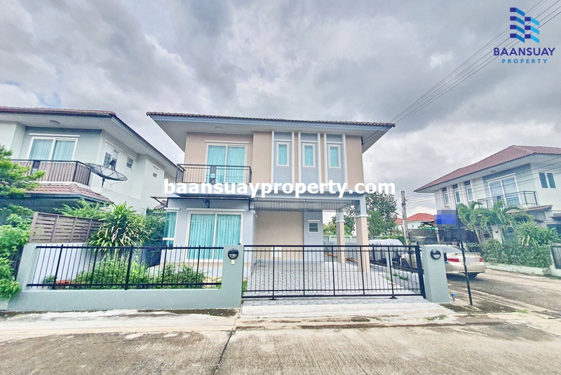 ขาย บ้านเดี่ยว 2 ชั้น หลังมุม รีโนเวทใหม่ ม.ลภาวัน 21 ราชพฤกษ์-แจ้งวัฒนะ 